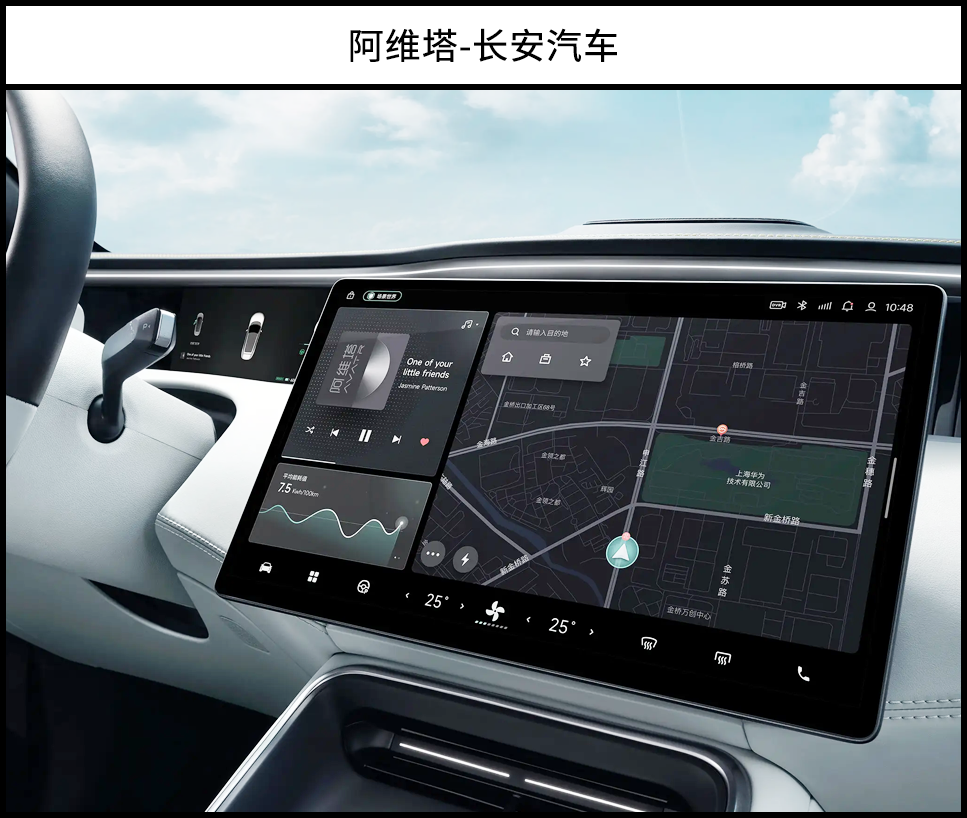 長安阿維塔15.6inch高清顯示屏